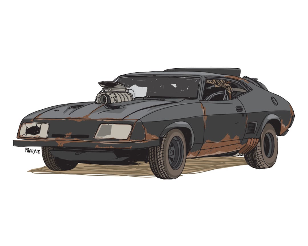 Mad Max Road Warrior Last Of The V8 Interceptors Mel Gibson Original ...