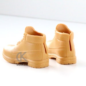 dollKEN 1:6 male doll 1 pair TIMBERLAND STYLE BOOTS 1 pair image 8