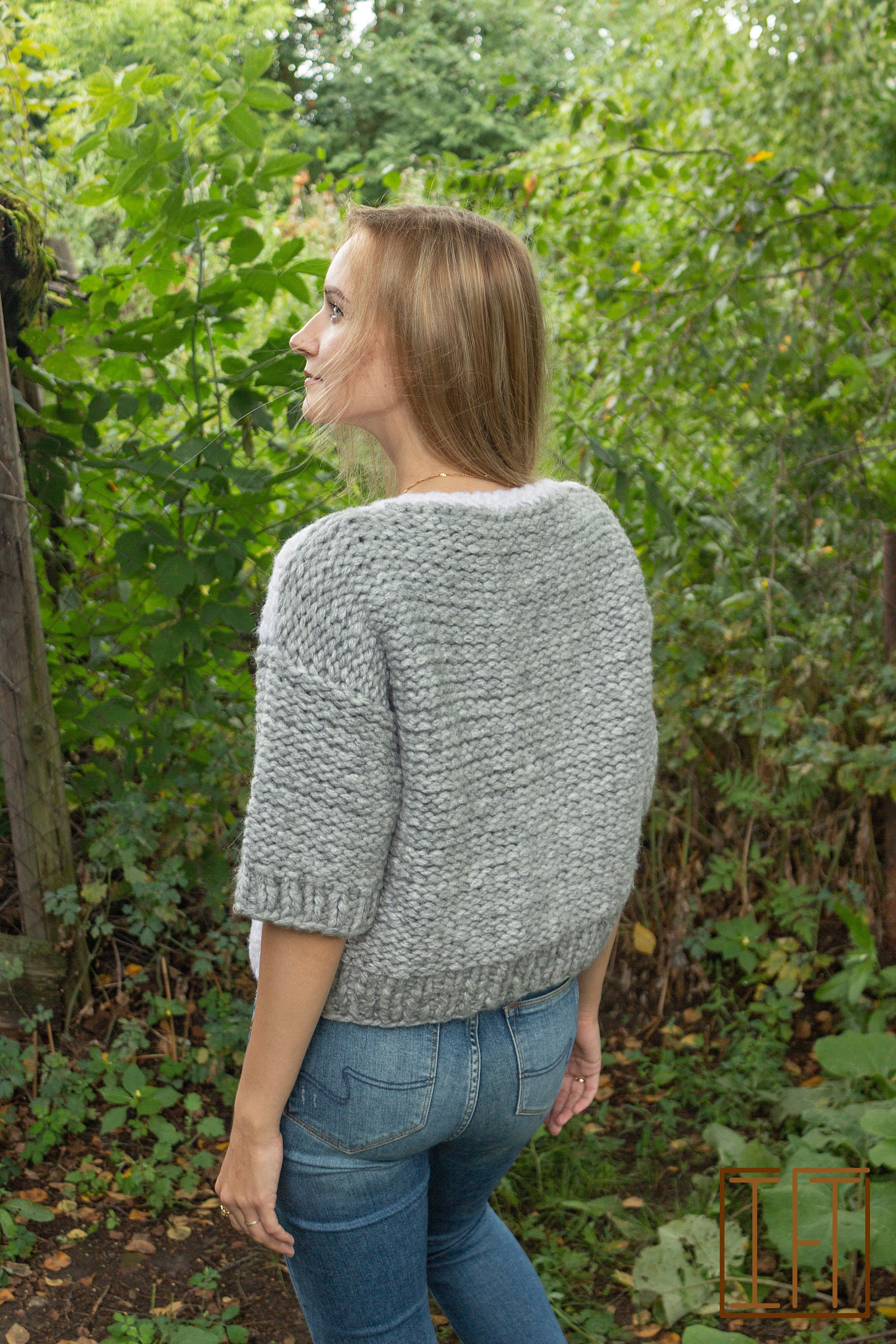 Owl Sweater Knitting Pattern // Chunky Oversized // Easy Heavy Etsy