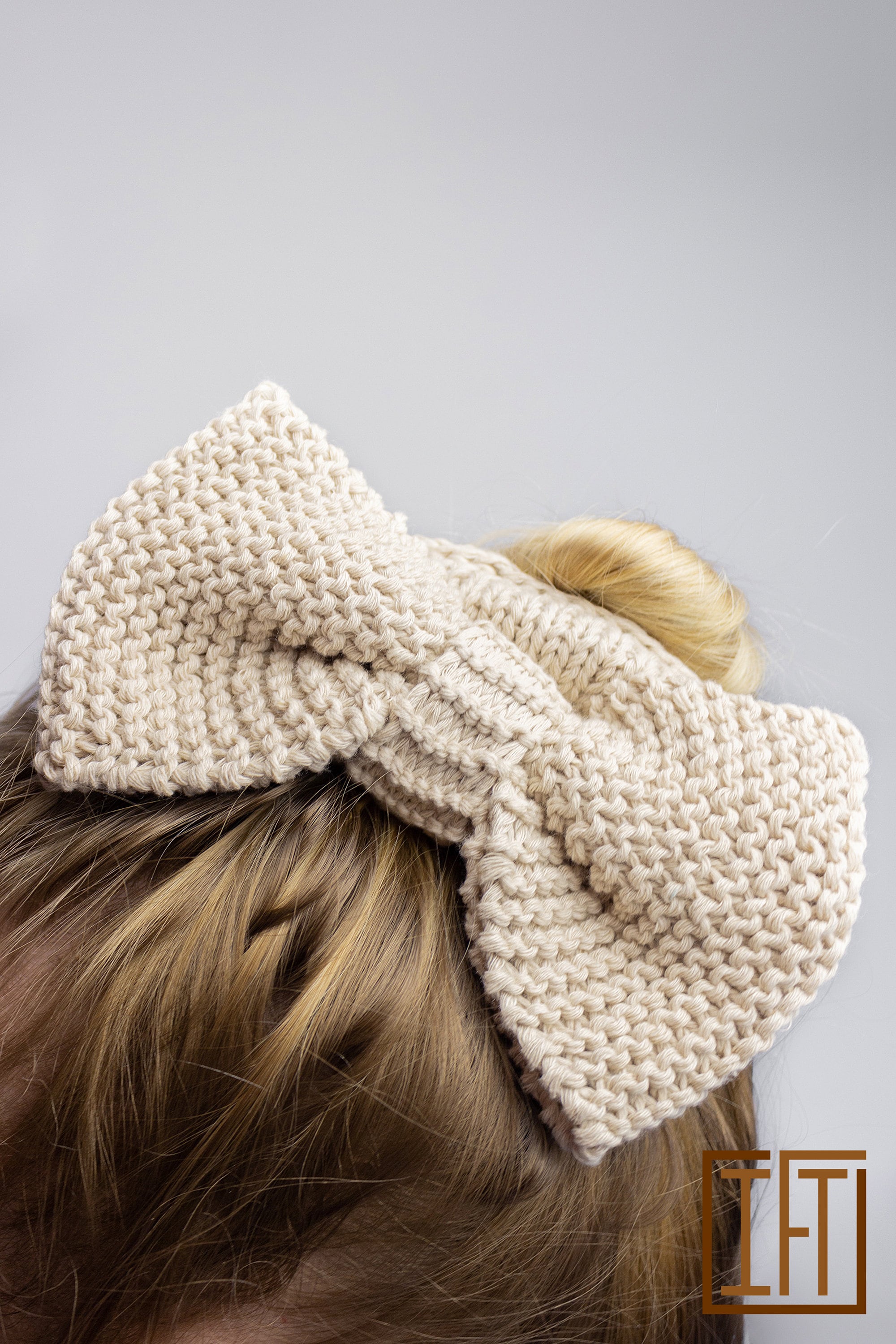 Scrunchy Hair Tie Knitting Pattern // Hair Elastic PonyTail Etsy