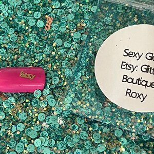 Sexy Glow Specialty Glitter, Chunky Glitter, Cosmetic, Gel Nail Glitter, Nail Art, Resin Molds, Acrylic Nails, Cosmetic,Craft Glitter
