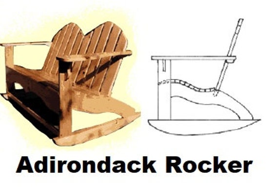 Adirondack rocking chair plans hotsell