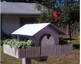 Cottage Mailbox DIY Woodworking Building Plans INSTANT pdf download