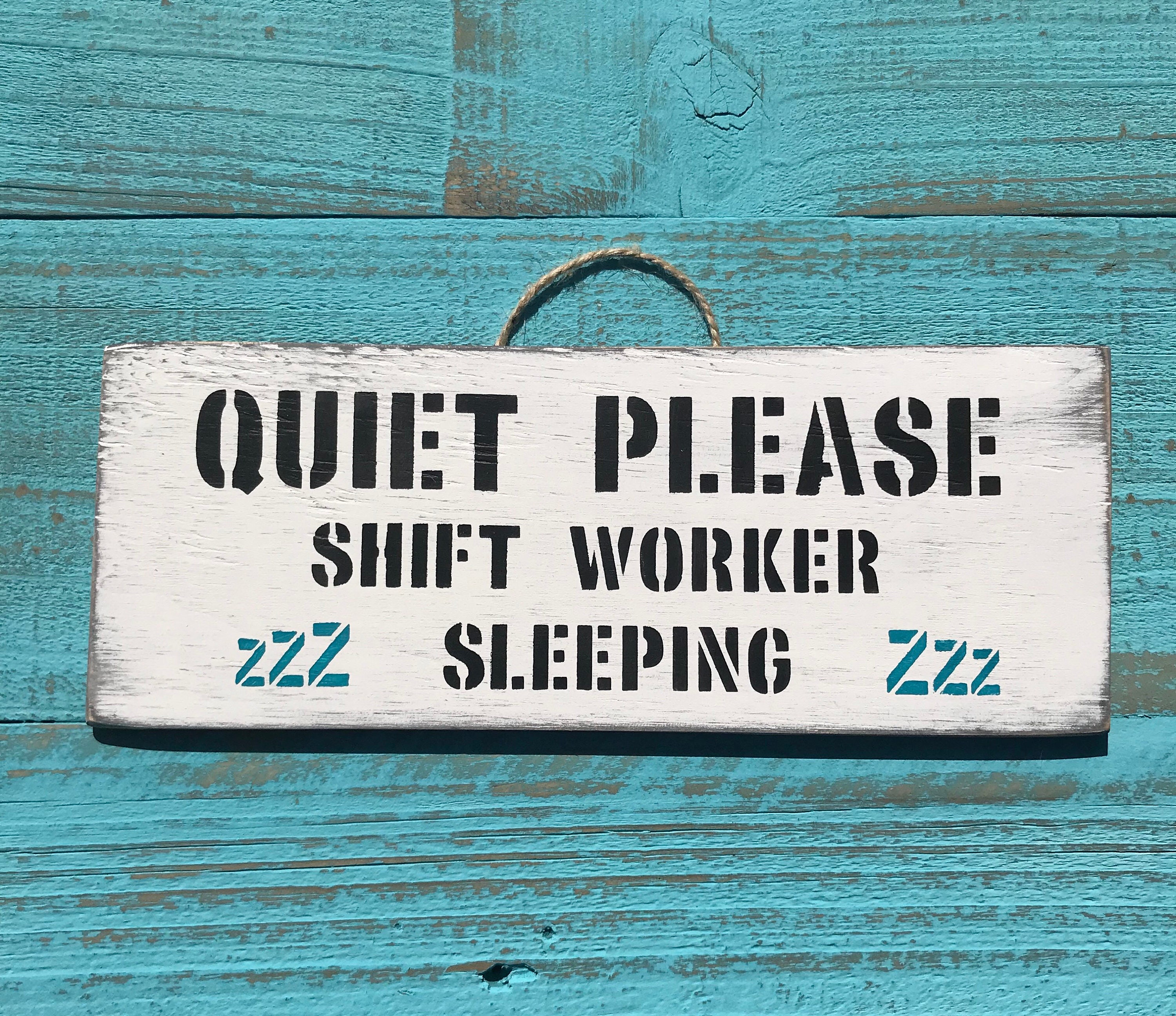 Quiet Please Shift Worker Sleeping Mask Night Shift Sign Shhh | Etsy