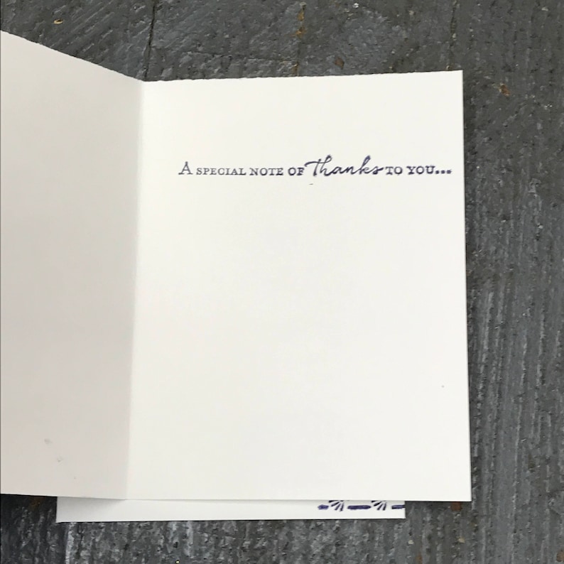 Thank You Thinking of You Kindness Handmade Stampin Up Greeting Card with Envelope