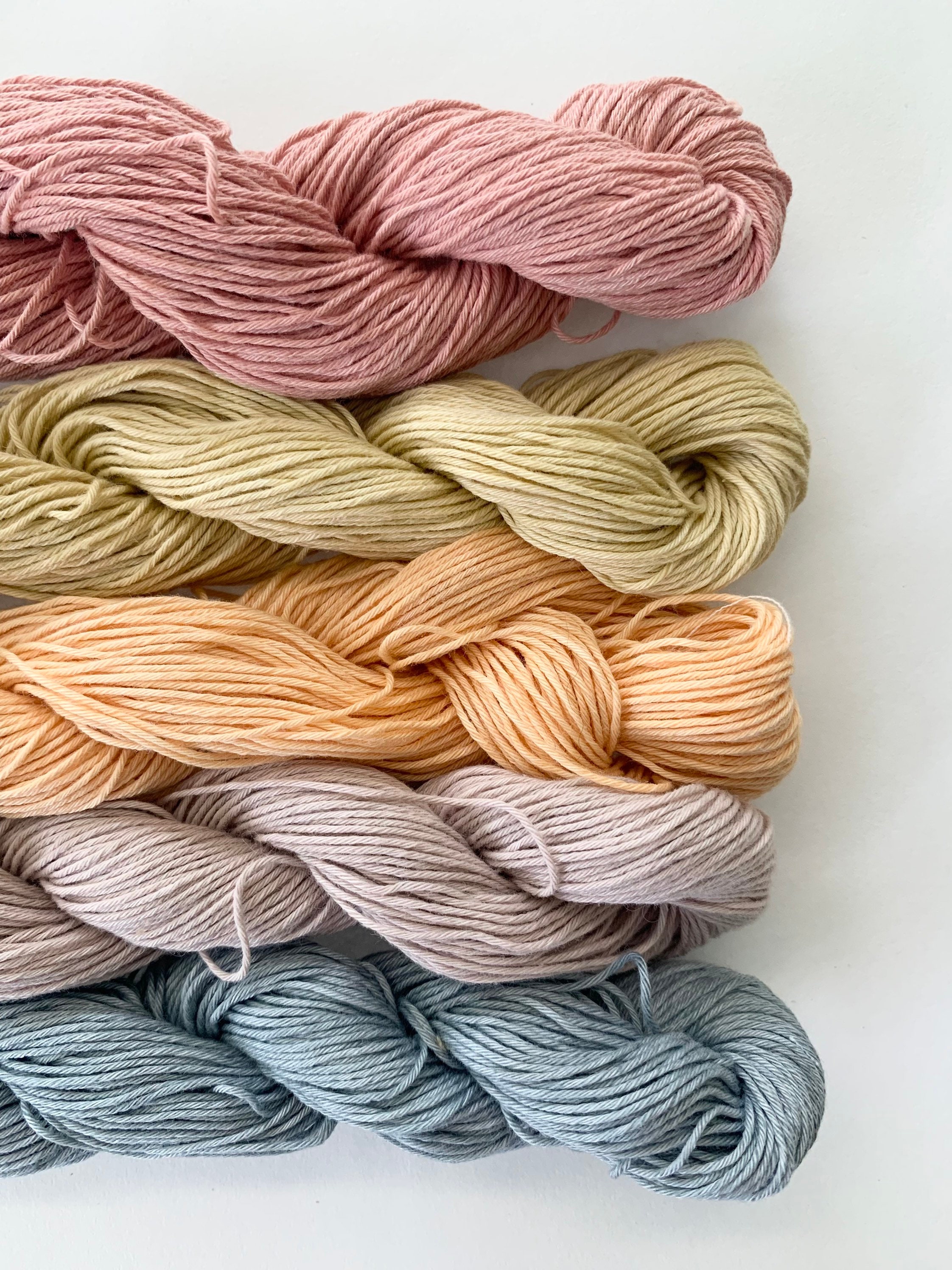 Sashiko Embroidery Thread Hand Dyed With Bengala Mud Dyes