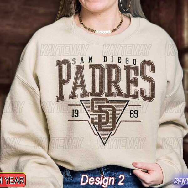 San Diego Baseball Sweatshirt | Vintage San Diego baseball Sweatshirt | Baseball Fan shirt | San Diego Padres Sweatshirt | EST 1969