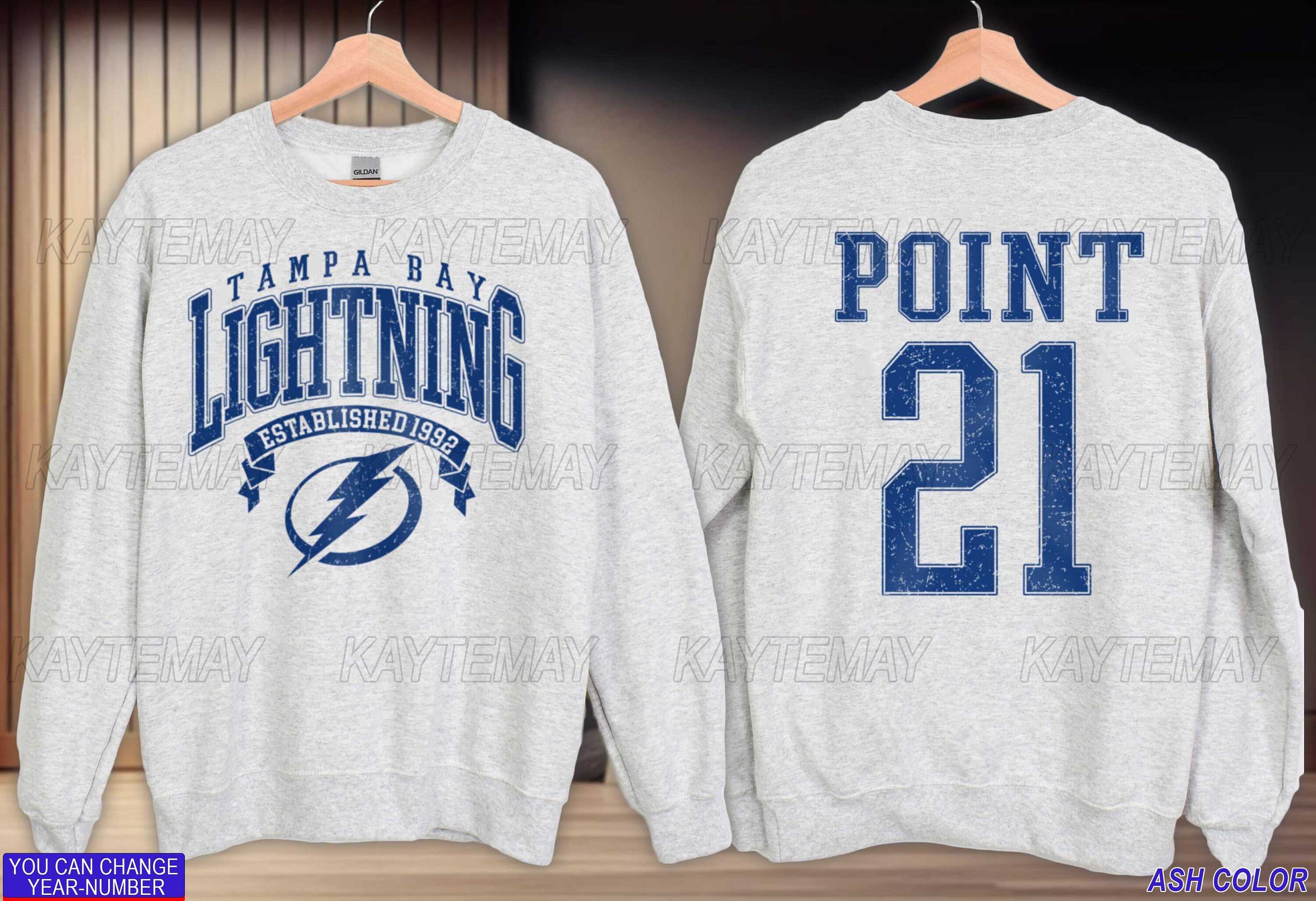 Vintage Tampa Bay Lightning Sweatshirt Brayden Point Shirt Tampa Bay