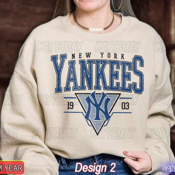 New York Baseball Sweatshirt | Vintage New York baseball Sweatshirt | Baseball Fan shirt | New York Yankees Sweatshirt | EST 1903