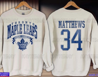 Vintage Toronto Maple Leafs Sweatshirt | Auston Matthews shirt | Toronto Hockey Fan shirt | Maple Leafs Sweatshirt | Simon Benoit shirt