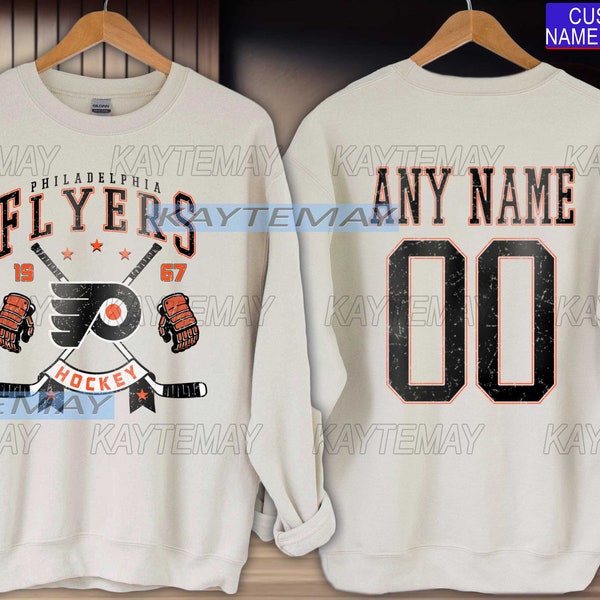 Vintage Philadelphia Flyers Sweatshirt | Travis Konecny shirt | Philadelphia Hockey shirt | Flyers Hockey Sweatshirt | Jamie Drysdale shirt