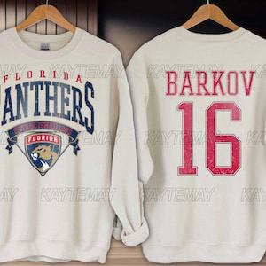 Vintage Florida Panthers Sweatshirt | Aleksander Barkov shirt | Florida Hockey Fan shirt | Panthers Hockey Sweatshirt | Matthew Tkachuk