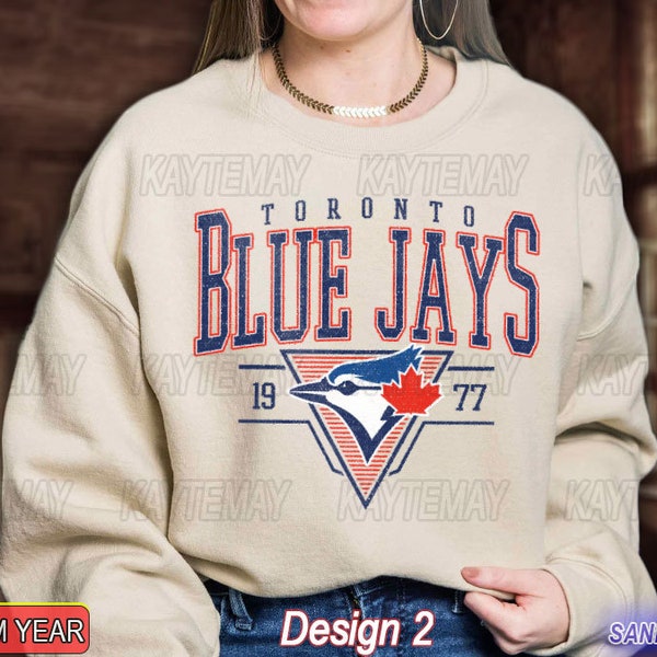 Toronto Baseball Sweatshirt | Vintage Toronto baseball Sweatshirt | Baseball Fan shirt | Toronto Blue Jays Sweatshirt | EST 1977