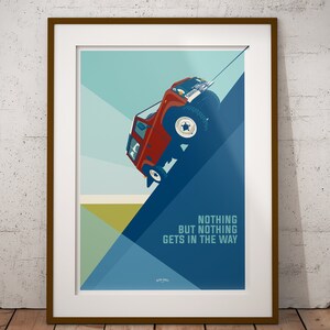 Dambusting  - 1980&#39;s 4x4 off road poster