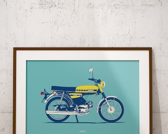 Yamaha FS1E - Poster Print