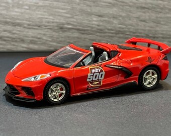 1-64 Scale / S-Scale 2020 Chevrolet Corvette C8 Stingray - Great For Dioramas & Diecast Photography - Very Detailed.