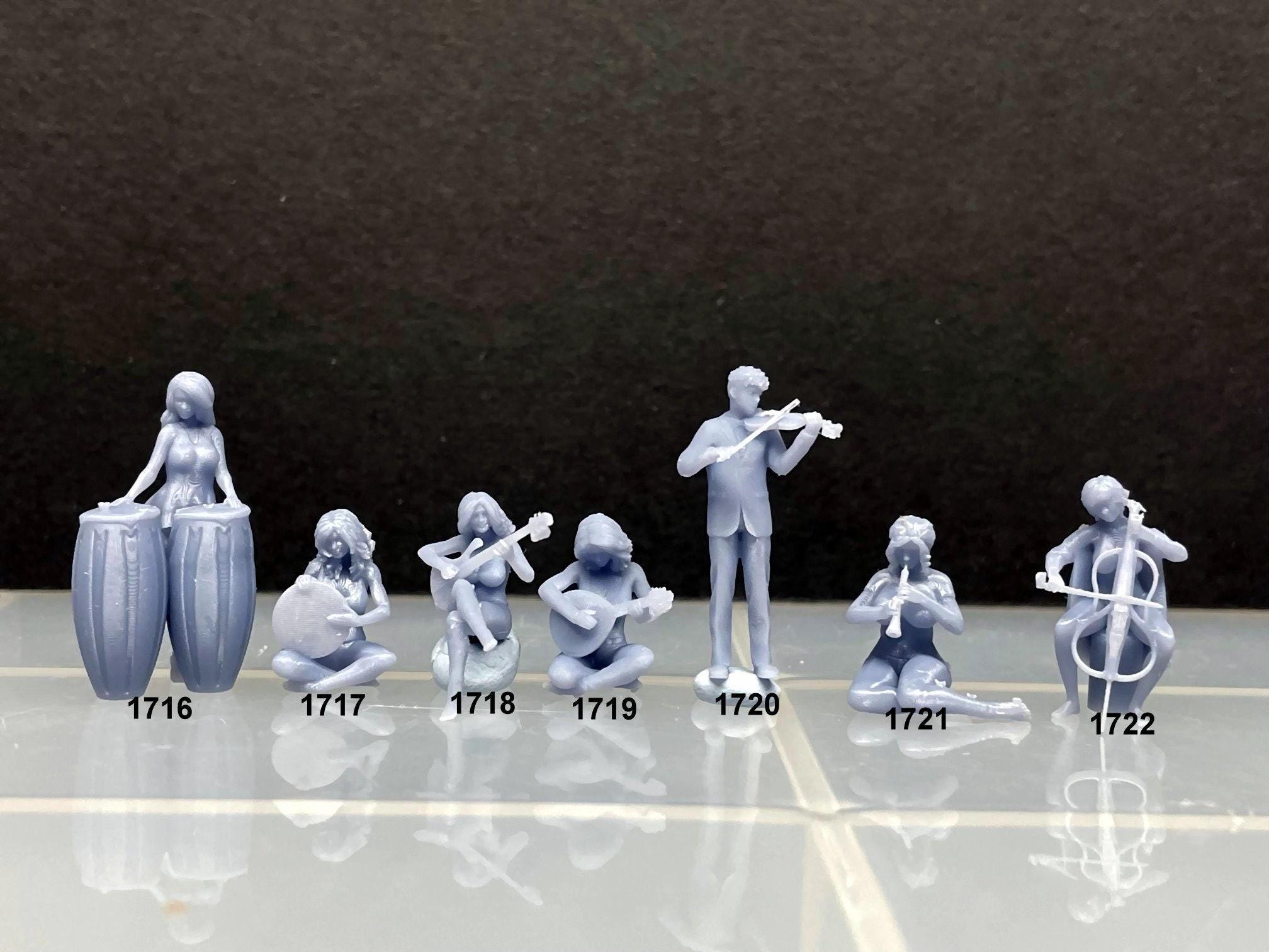 LOT DE 5 Figurines Metal Aludo Cofalu Quiralu Beffalu Mignalu Rexalu Ou