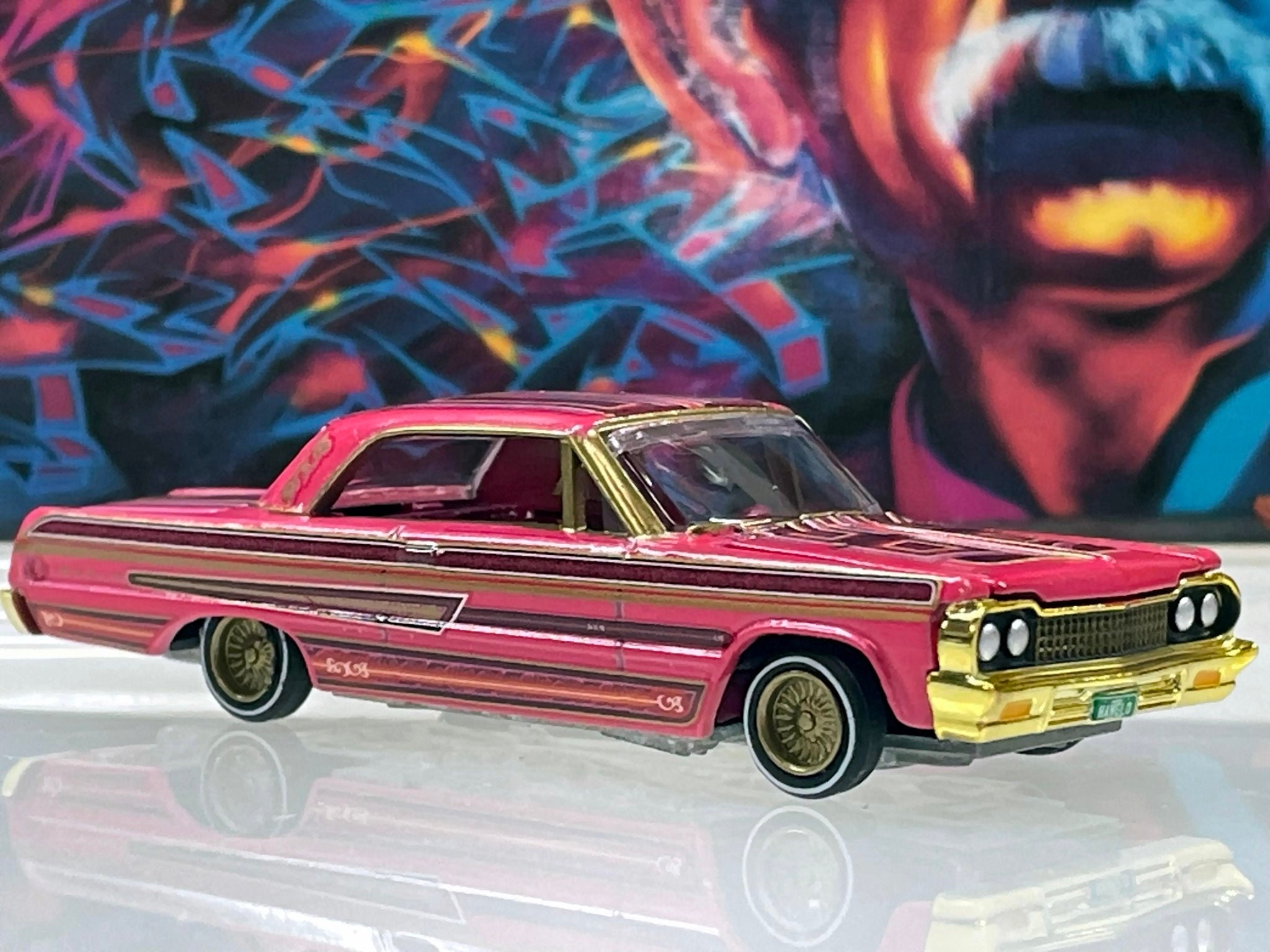 Greenlight 1:64 1964 Chevrolet Impala SS Lowriders Limited 3,600 Pcs- – Hot  Match Collectables