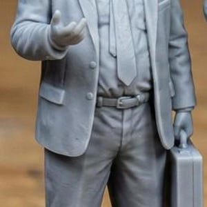 Custom 3D Printed Figure, 3" Painted Model of You or STL for self Print