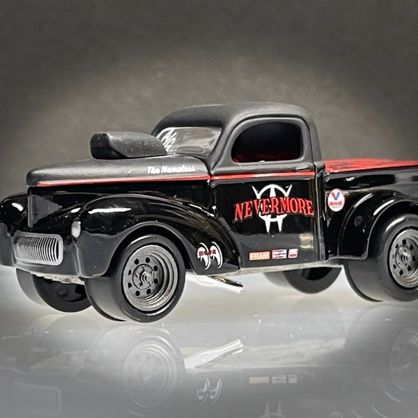 1-64 Scale / S-Scale 1941 Willys Pickup - Great For Dioramas & Diecast Photography - Very Detailed