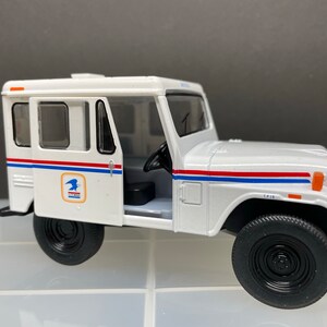 1971 71 JEEP DJ5 US Maglia Postale Trasportatore USPS Blu 1 - Foto 7