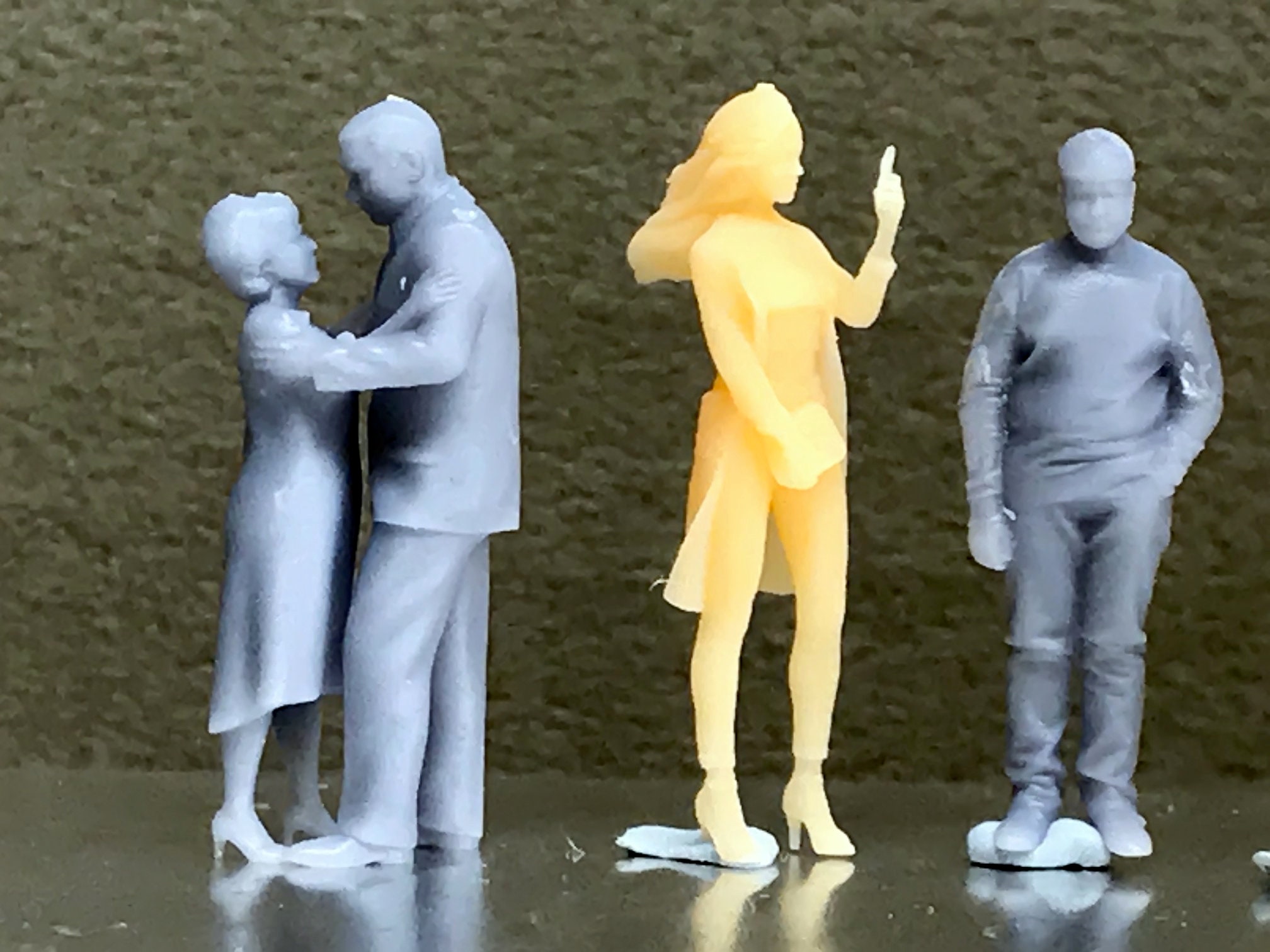 1:64 Miniature Human Figures Resin / Unpainted Great for Dioramas / Hot  Wheels Made in the USA GROUP 205 Miniature Figures -  Denmark