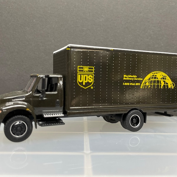 Ups Diecast Truck Etsy