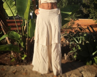 Long Jute skirt wrap around fit all