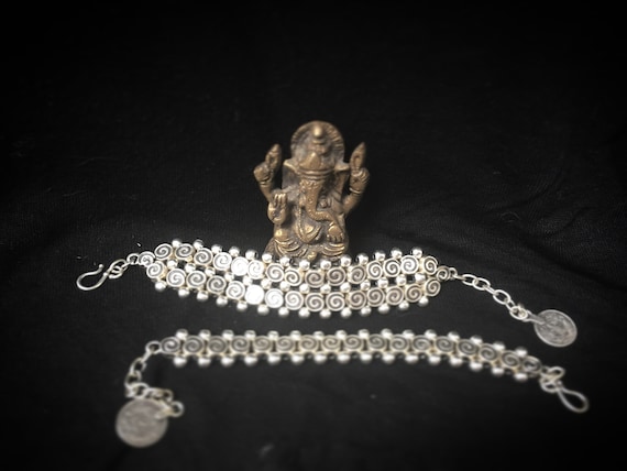 Spiral single or double bracelet