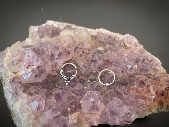 925 Sterling Silver Tribal Septum Rings