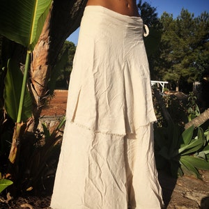 Long Jute Skirt Wrap Around Fit All - Etsy