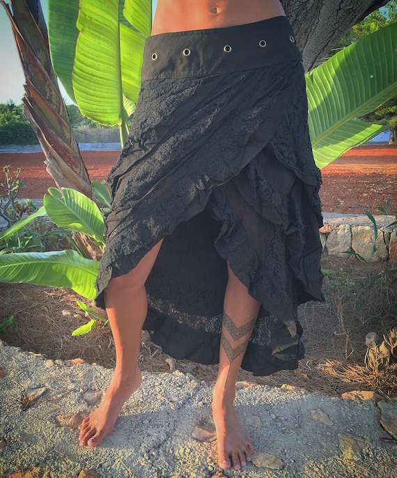 Gypsy Flamenco Lace skirt