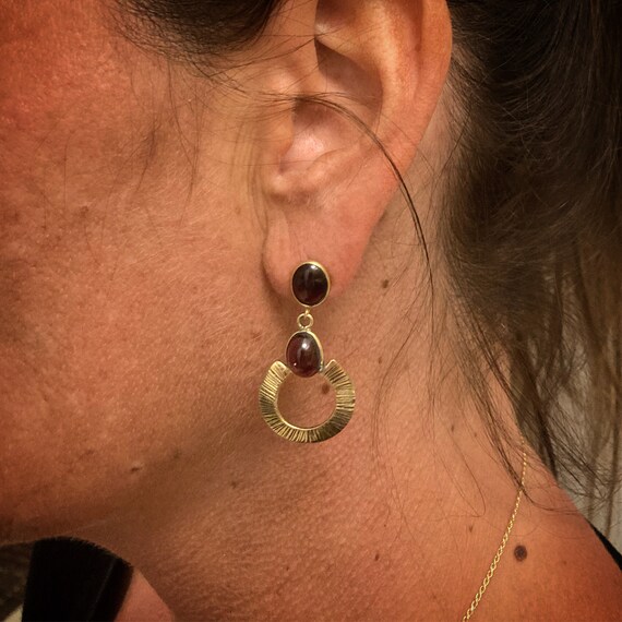 Afro chic earrings