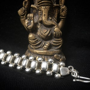 Unisex studs nails beads thin bracelet