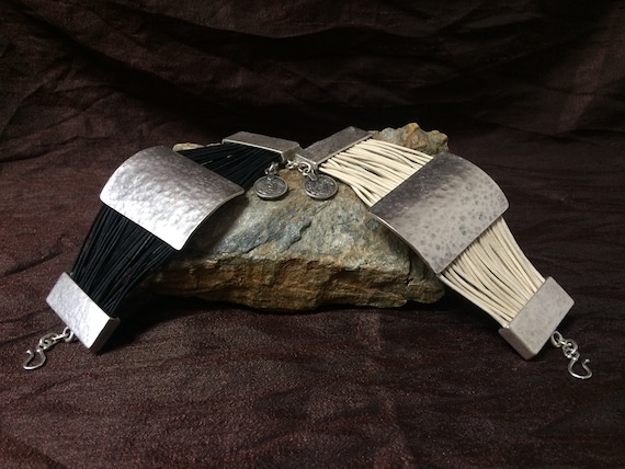 Leather Bracelet big square
