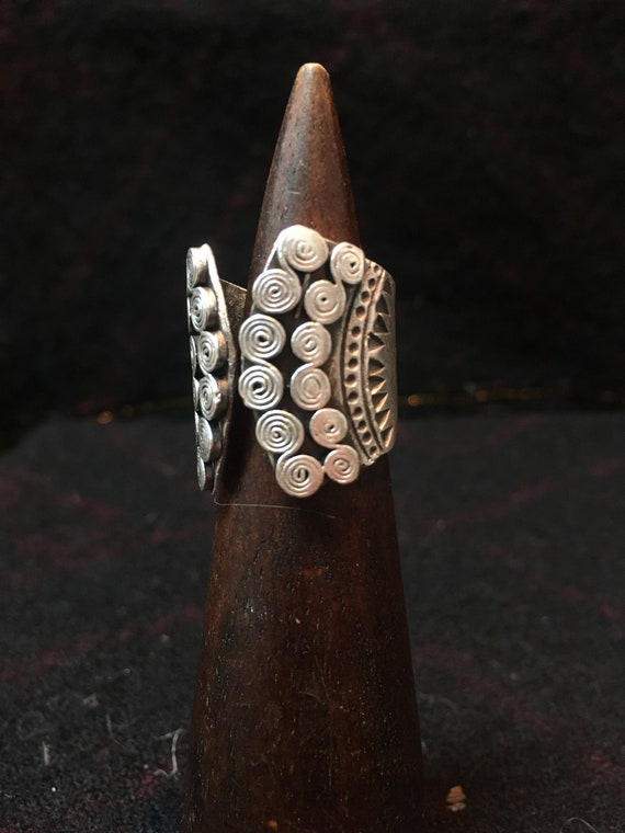 Spirals Tribe ring