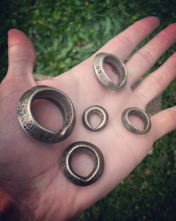 Rarity original antique African tribal round silver beads