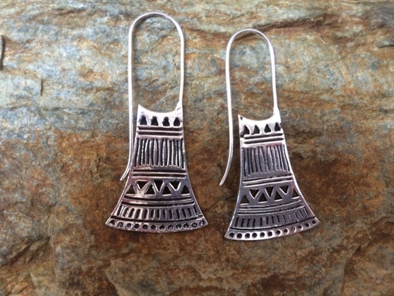 Native Americans long earrings