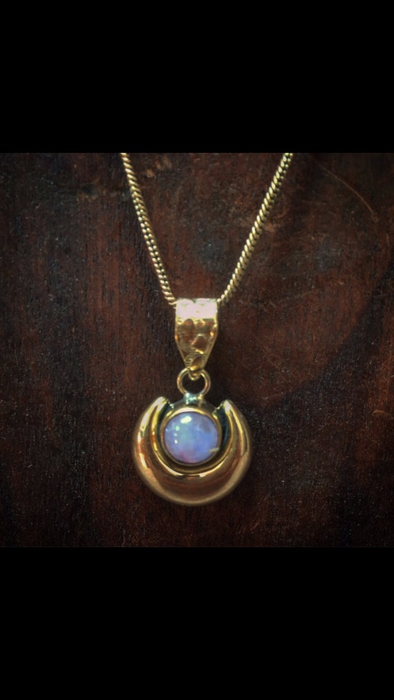 Shiva Moon Stone pendant