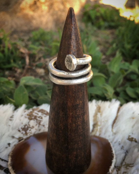 Nail Double Wrapped ring