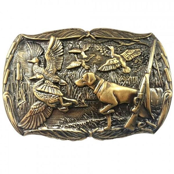 Hunting Belt Buckle Etsy