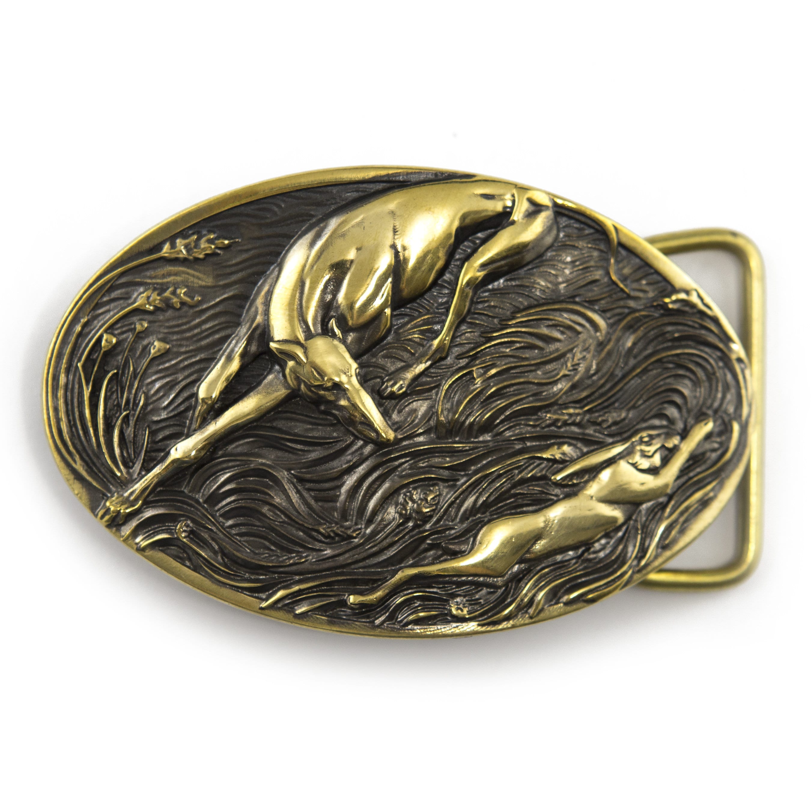 Greyhound Belt Buckle - Etsy display picture 1