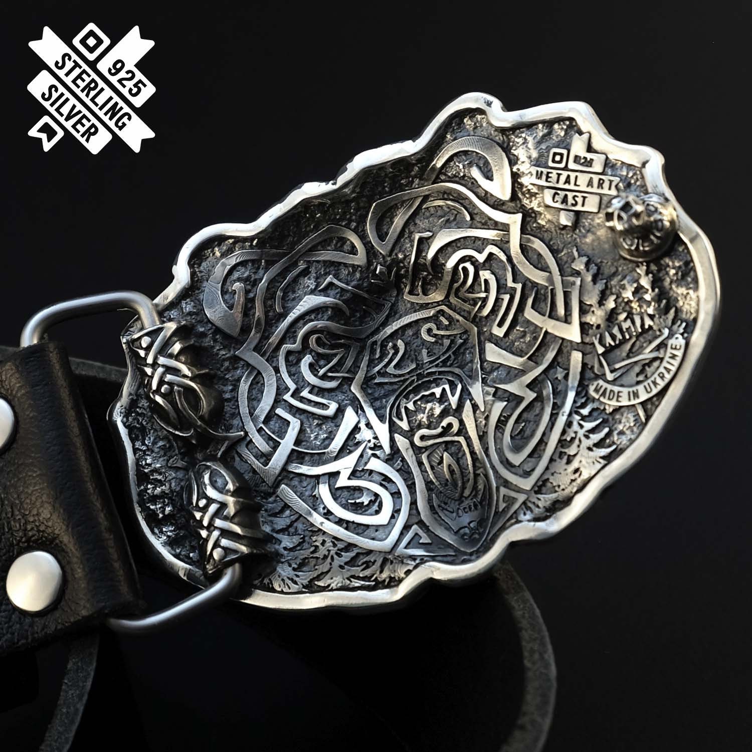 小物 GH BITS OF SILVER ATASCADERO BELT BUCKLE GH BITS OF SILVER ATASCADERO BELT BUCKLE（Colossal