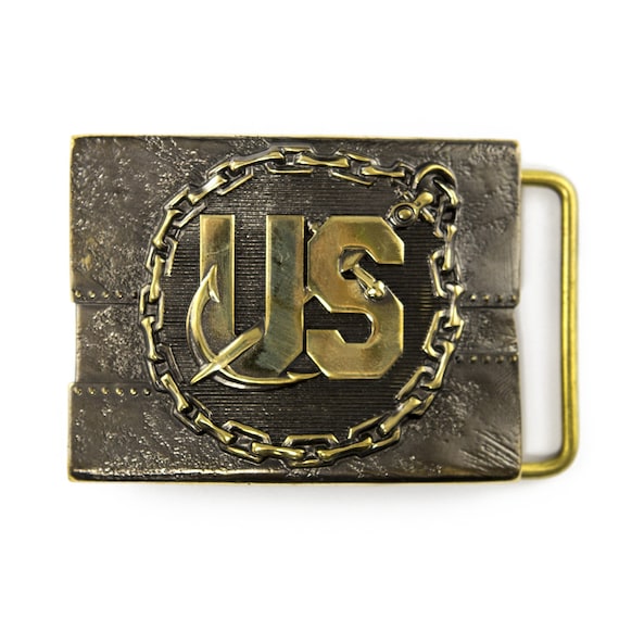 Solid Brass CIVIL WAR SOLDIER BELT BUCKLE U.S. Union States of America USA Solid Brass CIVIL WAR SOLDIER BELT BUCKLE U.S. Union States of America USA
