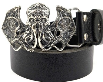 Brass Buckle Cthulhu Belt Buckle Cthulhu Belt Buckle Inlaid In
