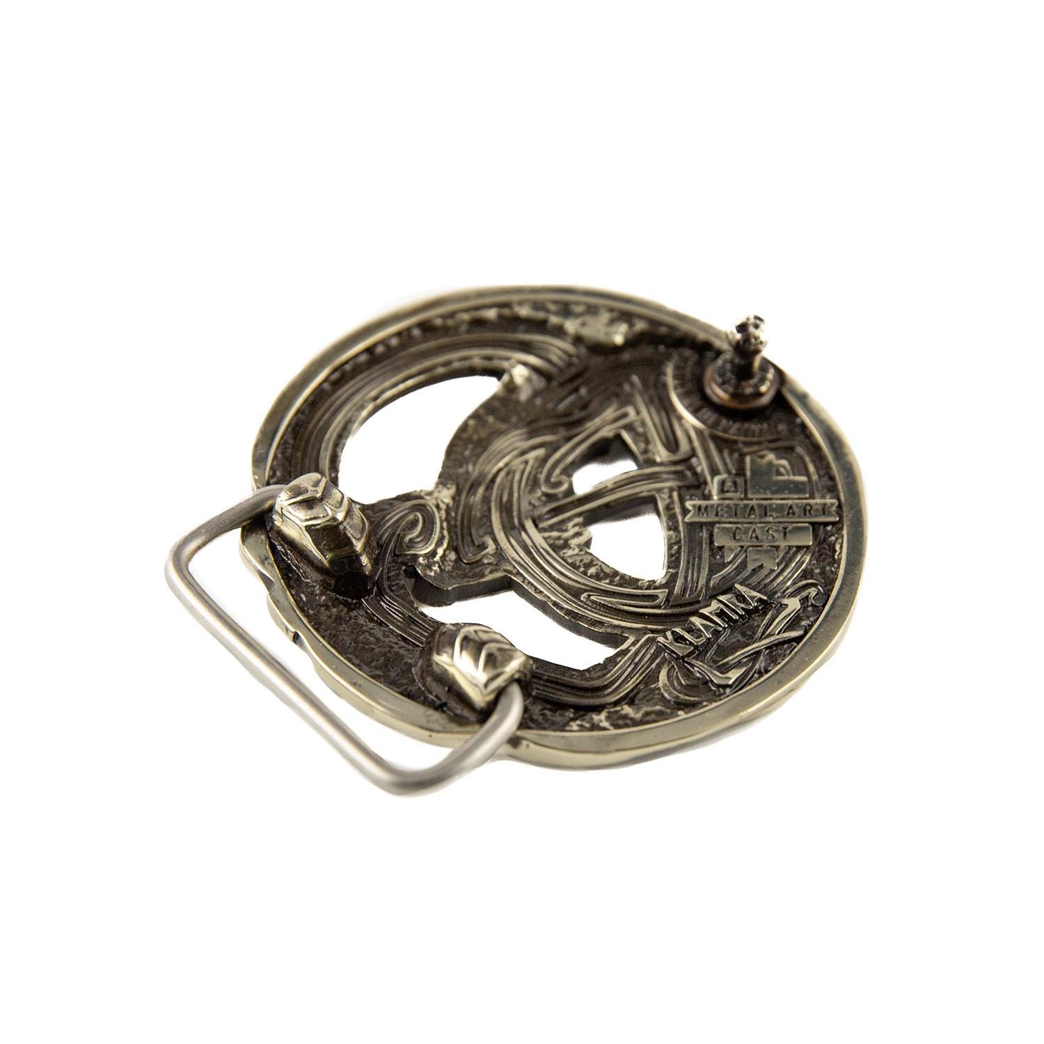 Belt Buckle Ouroboros, World Serpent, Scandinavian, Nordic, Celtic