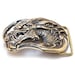 Jomungand Soild Bass Belt Buckle, Dagon Snake Belt