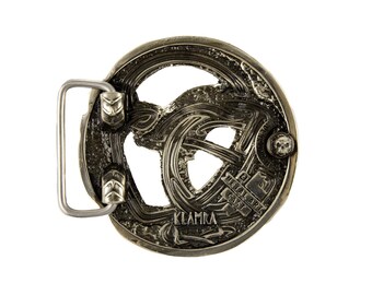 Belt Buckle Ouroboros, World Serpent, Scandinavian, Nordic, Celtic