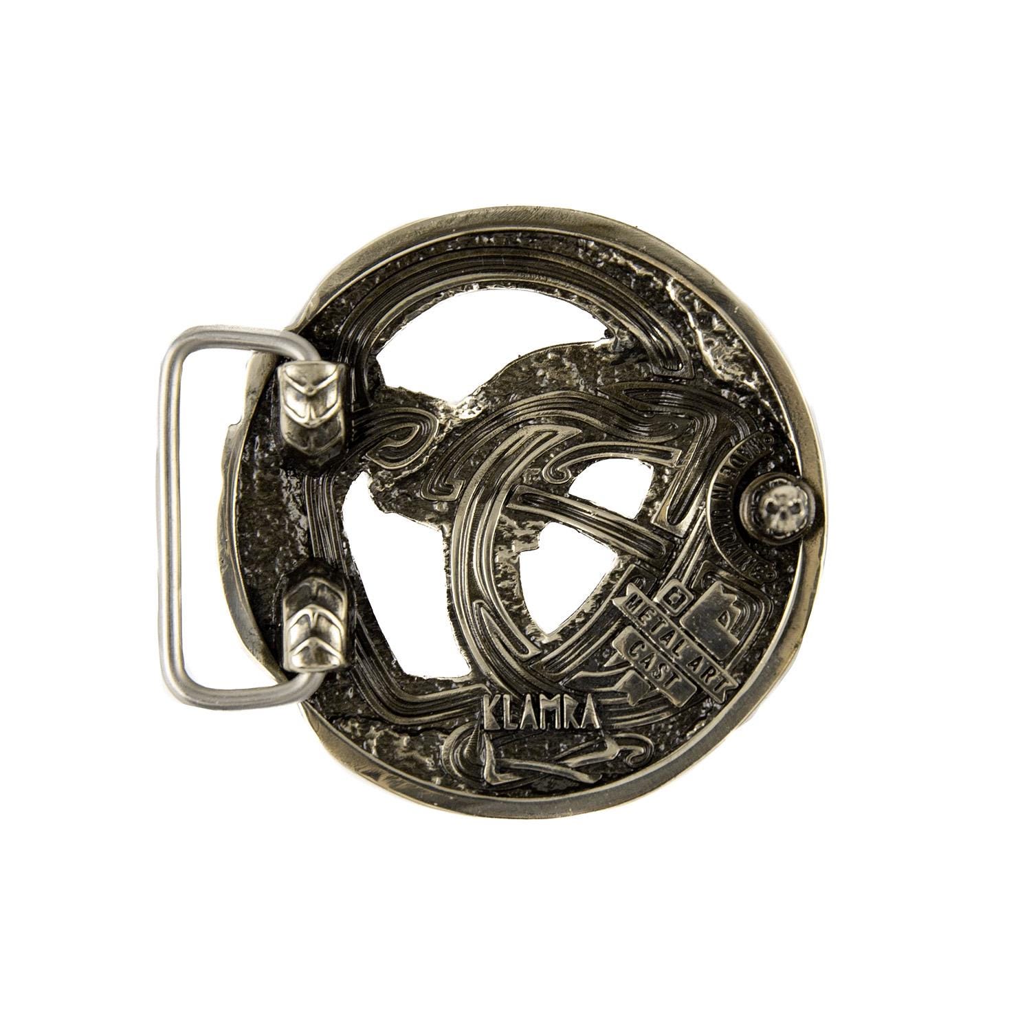 Belt Buckle Ouroboros, World Serpent, Scandinavian, Nordic, Celtic