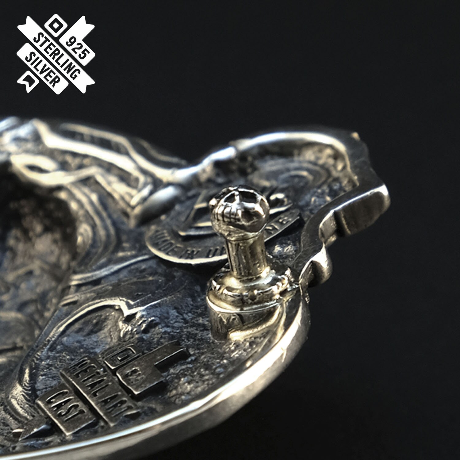Accesorios Cinturones y tirantes Hebillas para cinturón Tiwaz 925 Hebilla de cinturón de plata de ley nórdico antiguo nórdico nórdico nórdico vikingo pagano TYR hebilla rúnica de plata maciza 